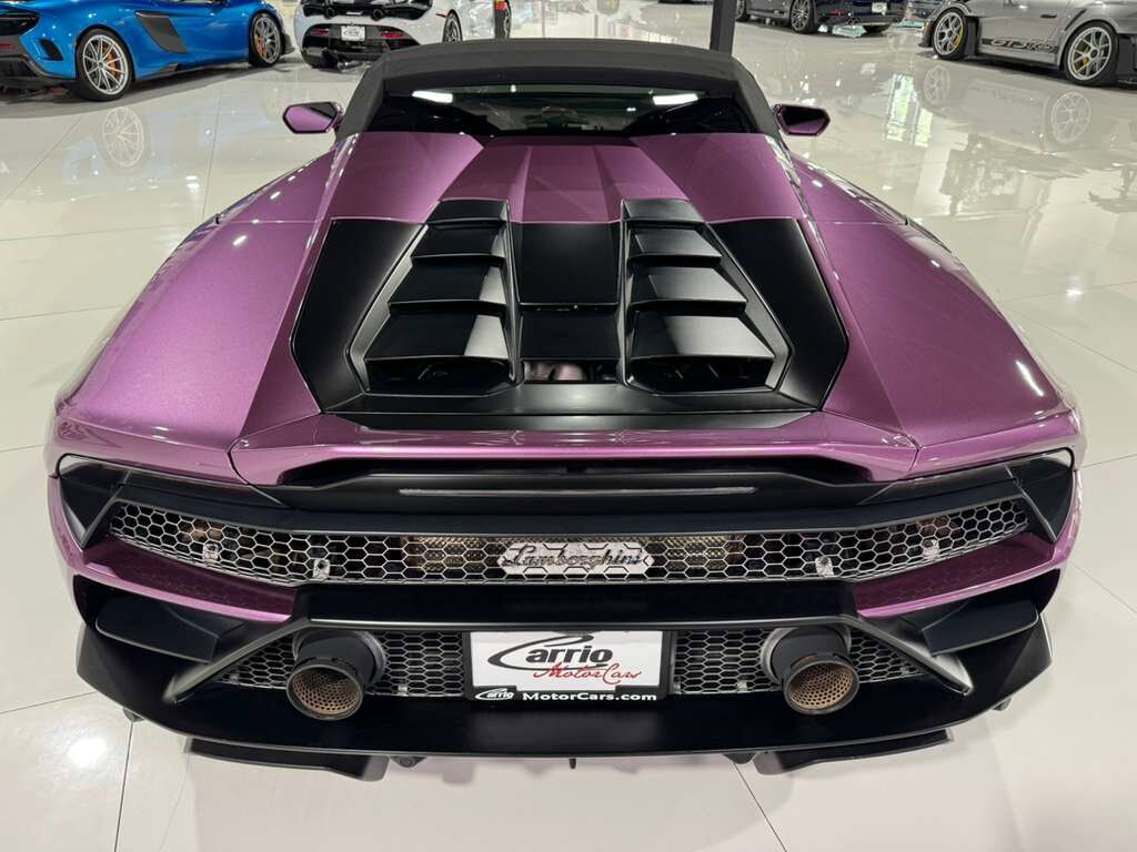 2022 Lamborghini Huracan EVO Spyder RWD SE Viola paint, carbon fiber racing seats AND MUCH MORE!! Fort Lauderdale FL
