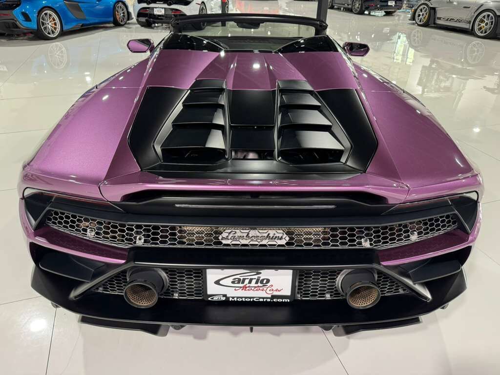 2022 Lamborghini Huracan EVO Spyder RWD SE Viola paint, carbon fiber racing seats AND MUCH MORE!! Fort Lauderdale FL
