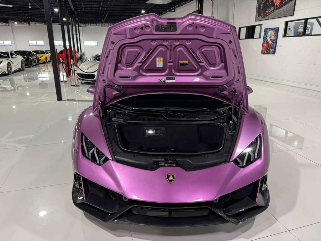 2022 Lamborghini Huracan EVO Spyder RWD SE Viola paint, carbon fiber racing seats AND MUCH MORE!! Fort Lauderdale FL