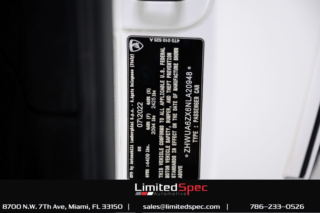 2022 Lamborghini Huracan STO Miami FL