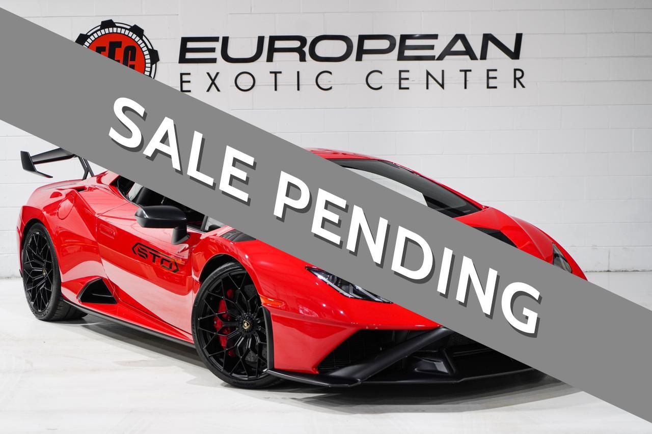 Red 2022 Lamborghini Huracan LP 640-4 STO Coupe RWD Coupe Rear-Wheel Drive Manual