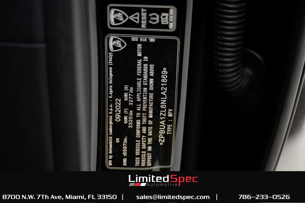 2022 Lamborghini Urus Miami FL