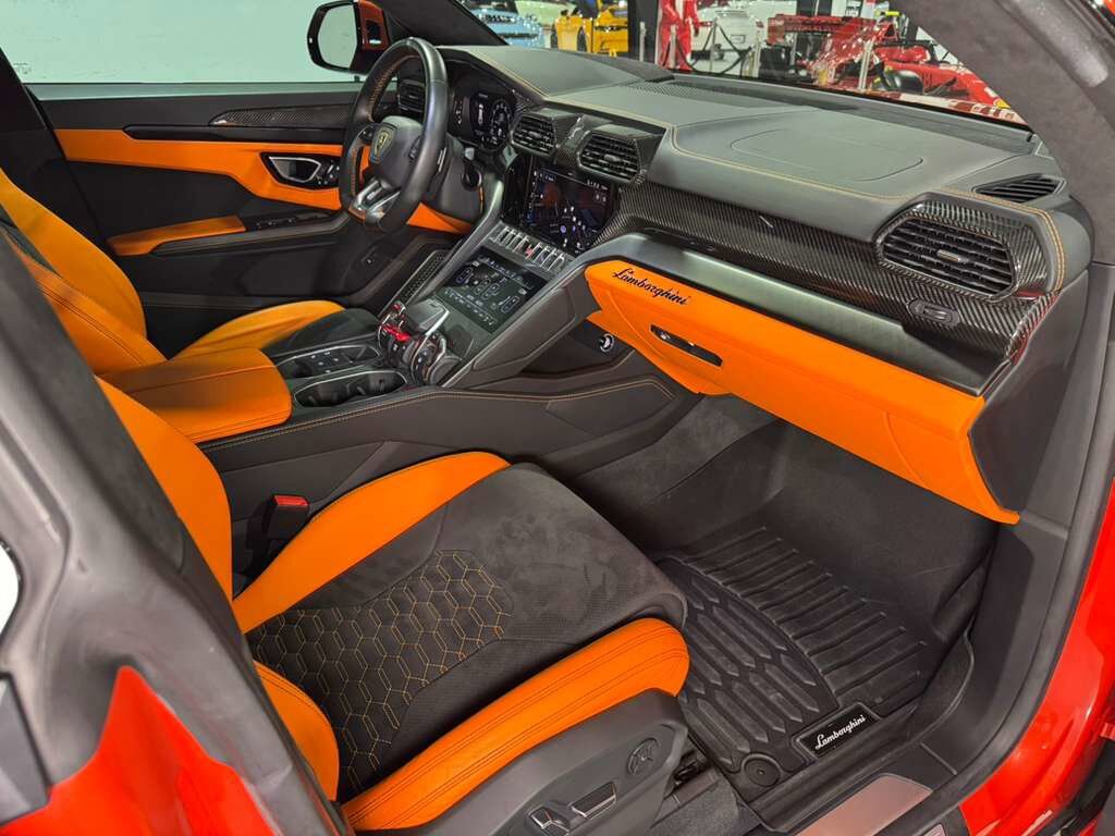 2022 Lamborghini Urus Arancio Argos paint, Ad Personam interior, Bang & Olufsen audio, interior carbon AND MUCH MORE!! Fort Lauderdale FL