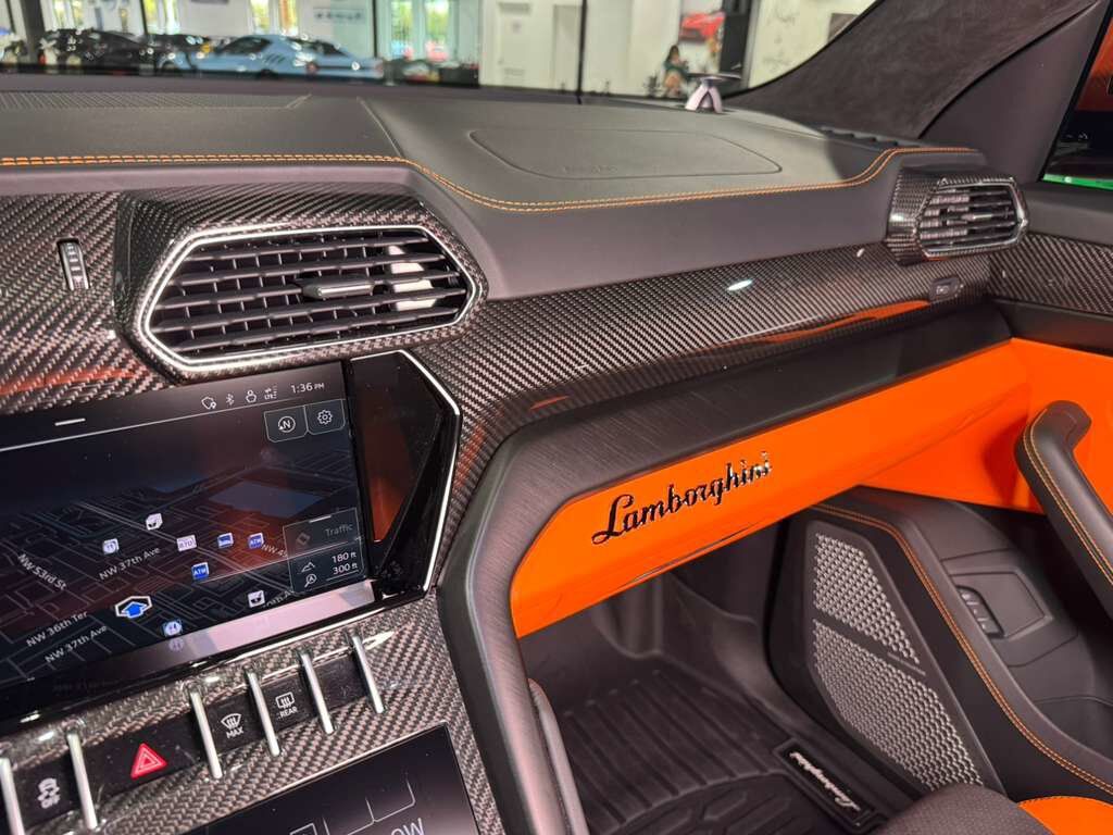 2022 Lamborghini Urus Arancio Argos paint, Ad Personam interior, Bang & Olufsen audio, interior carbon AND MUCH MORE!! Fort Lauderdale FL