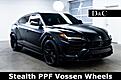 2022 Lamborghini Urus Base Stealth PPF Vossen Wheels