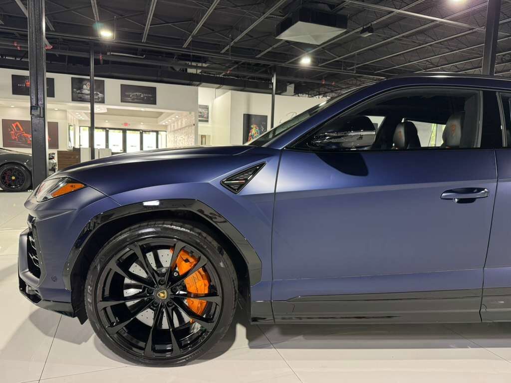 2022 Lamborghini Urus Blu Astraeus Matt paint, Arancio Atlas calipers,Ad Personam interior, Bang & Olufsen system & MORE!! Fort Lauderdale FL