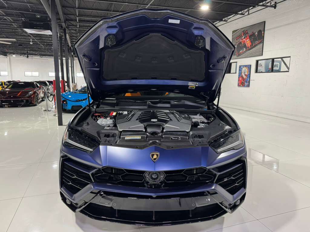 2022 Lamborghini Urus Blu Astraeus Matt paint, Arancio Atlas calipers,Ad Personam interior, Bang & Olufsen system & MORE!! Fort Lauderdale FL