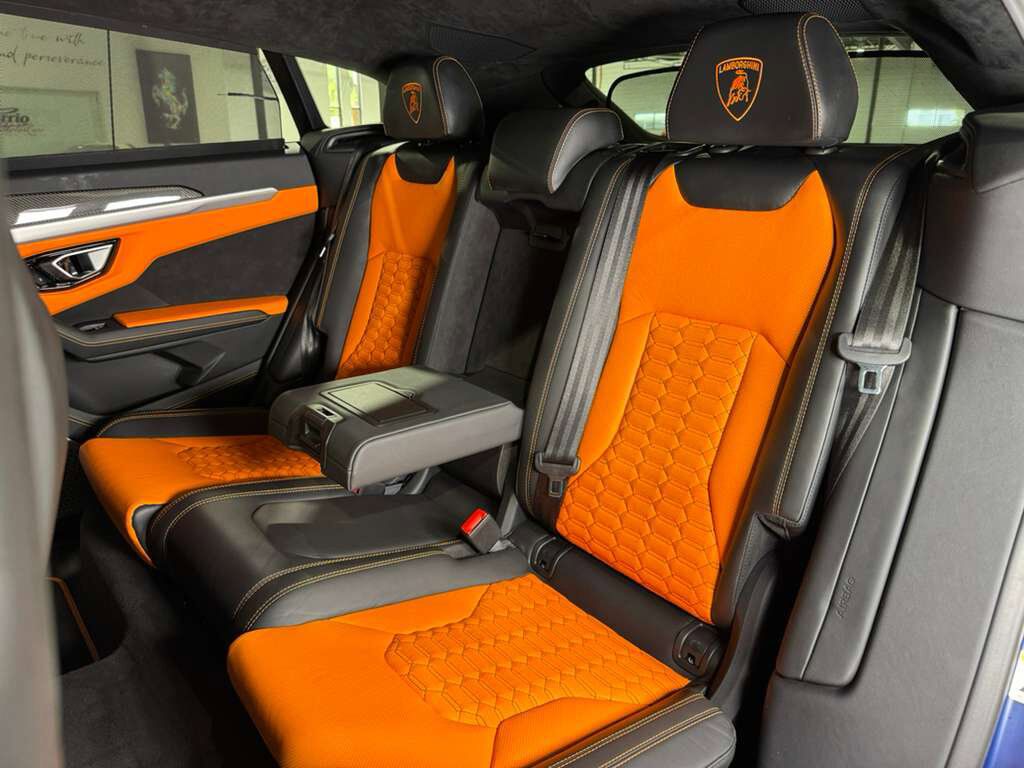 2022 Lamborghini Urus Blu Astraeus Matt paint, Arancio Atlas calipers,Ad Personam interior, Bang & Olufsen system & MORE!! Fort Lauderdale FL