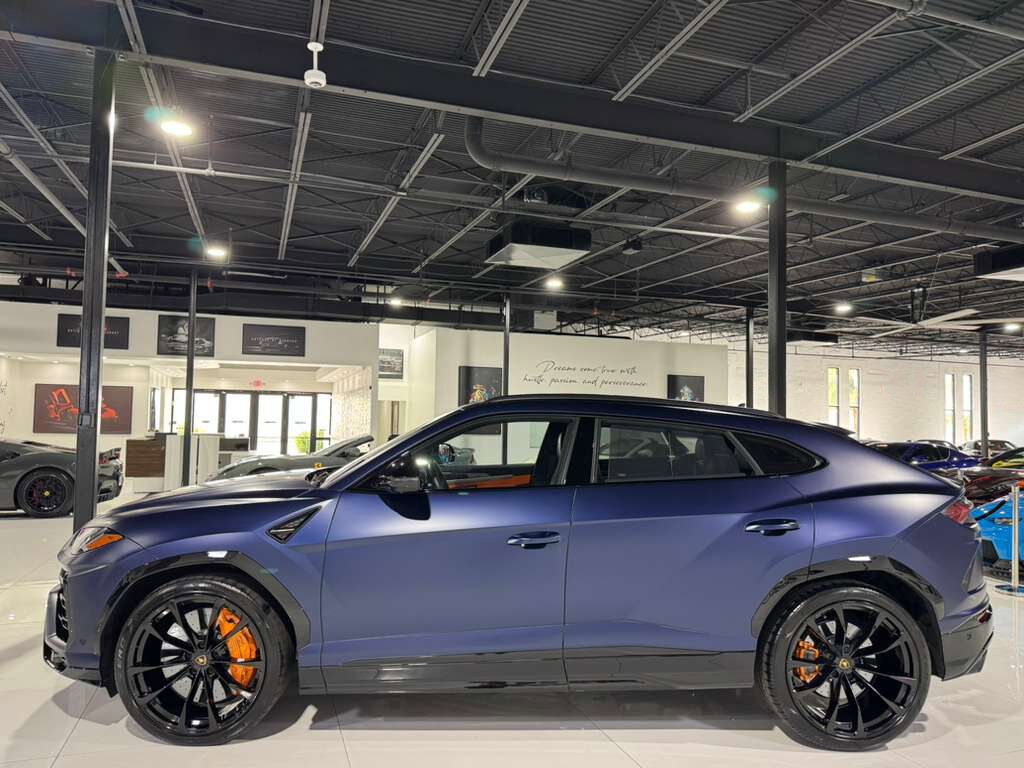 2022 Lamborghini Urus Blu Astraeus Matt paint, Arancio Atlas calipers,Ad Personam interior, Bang & Olufsen system & MORE!! Fort Lauderdale FL