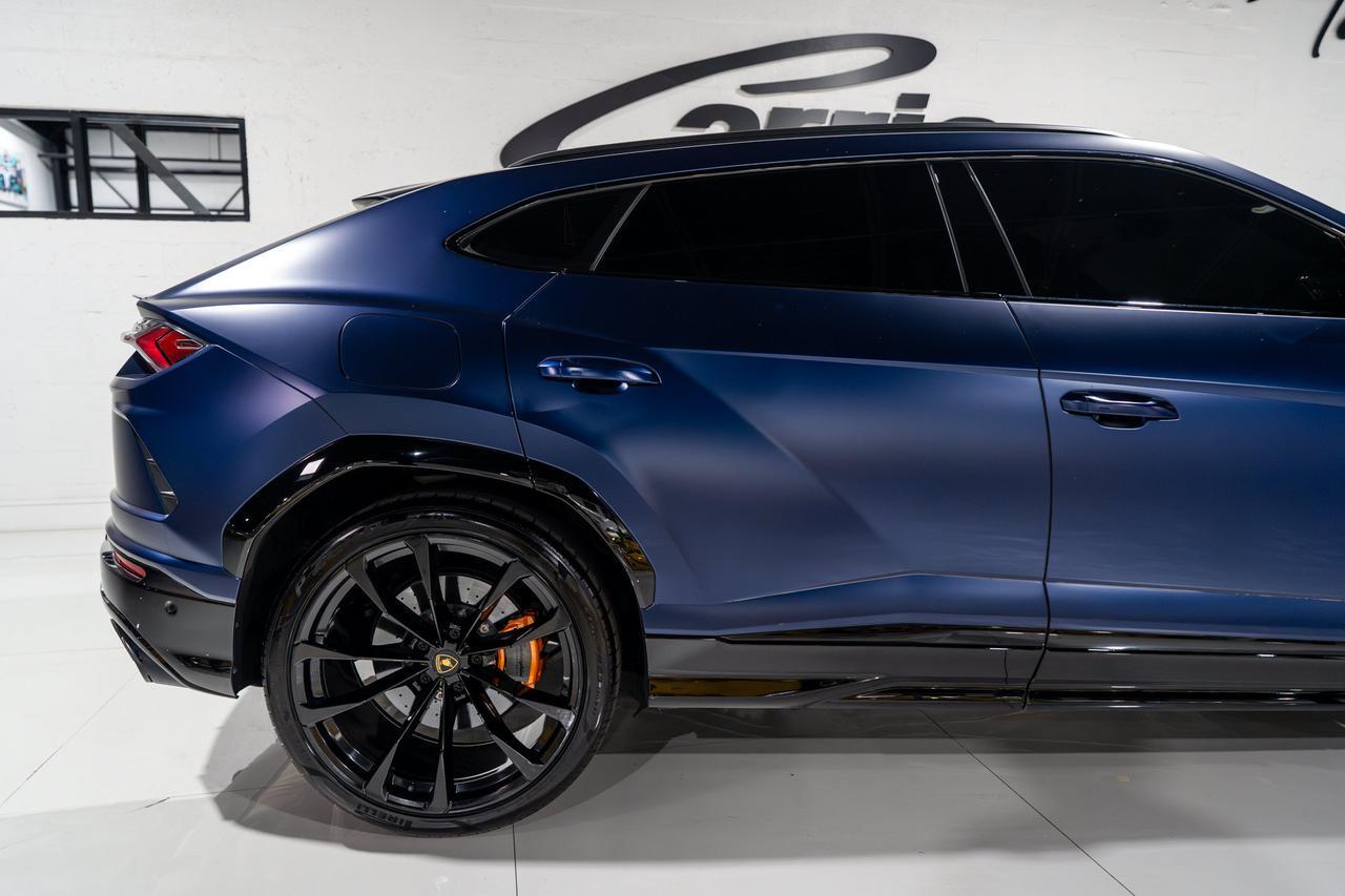 2022 Lamborghini Urus Blu Astraeus Matt paint, Arancio calipers,Ad Personam interior, Bang & Olufsen system & MORE!! Fort Lauderdale FL