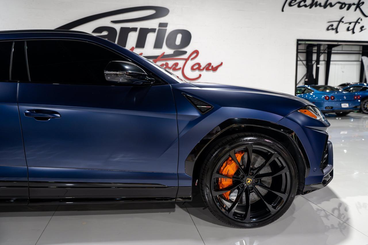 2022 Lamborghini Urus Blu Astraeus Matt paint, Arancio calipers,Ad Personam interior, Bang & Olufsen system & MORE!! Fort Lauderdale FL