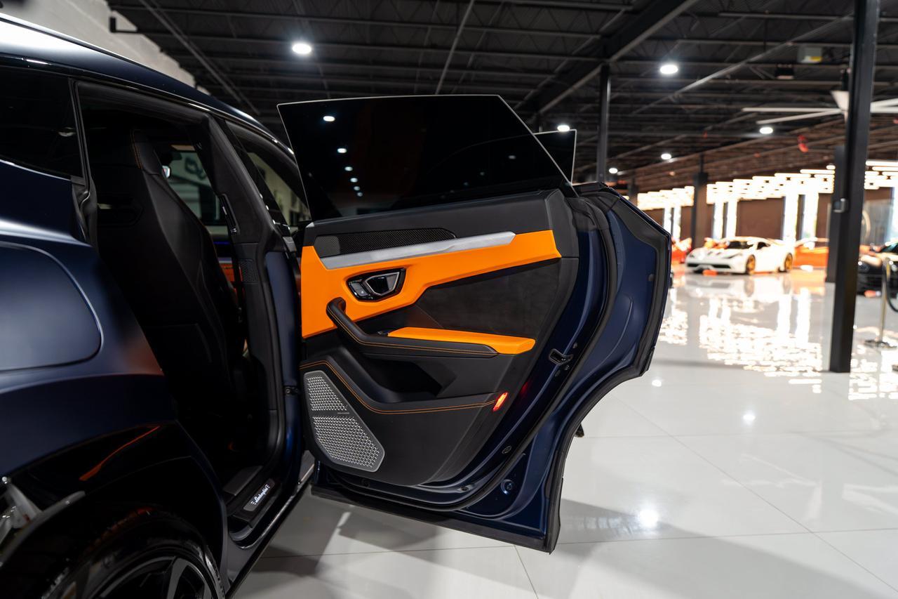 2022 Lamborghini Urus Blu Astraeus Matt paint, Arancio calipers,Ad Personam interior, Bang & Olufsen system & MORE!! Fort Lauderdale FL