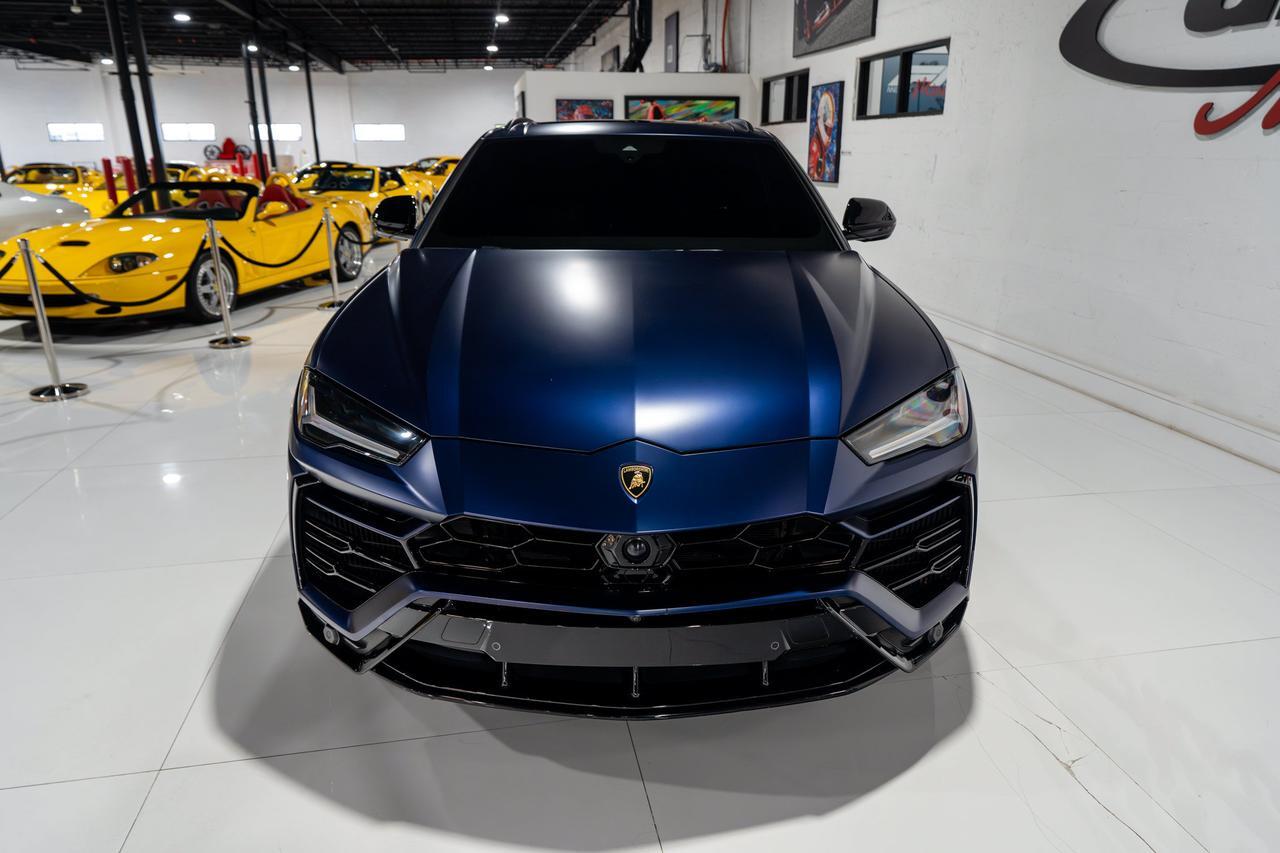 2022 Lamborghini Urus Blu Astraeus Matt paint, Arancio calipers,Ad Personam interior, Bang & Olufsen system & MORE!!