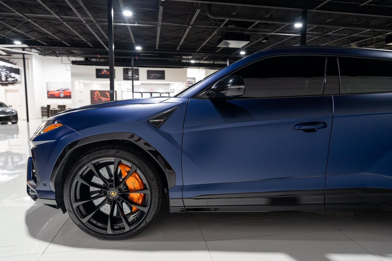 2022 Lamborghini Urus Blu Astraeus Matt paint, Arancio calipers,Ad Personam interior, Bang & Olufsen system & MORE!! Fort Lauderdale FL