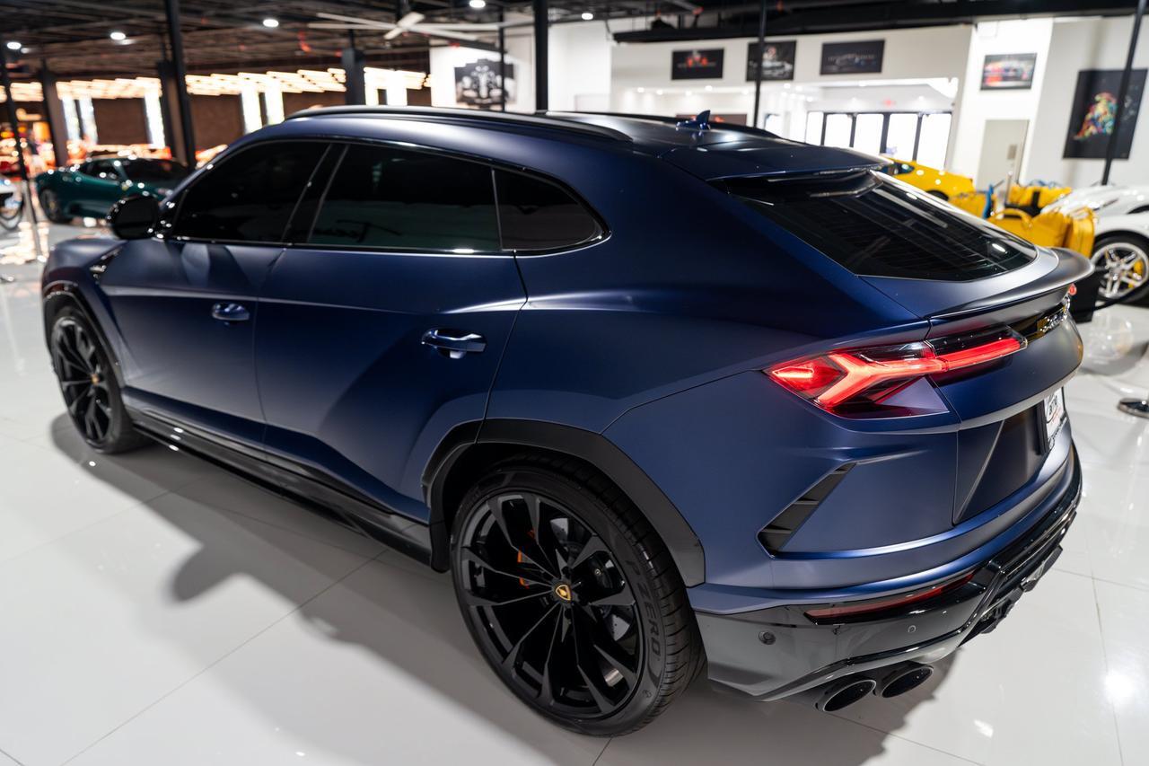 2022 Lamborghini Urus Blu Astraeus Matt paint, Arancio calipers,Ad Personam interior, Bang & Olufsen system & MORE!! Fort Lauderdale FL