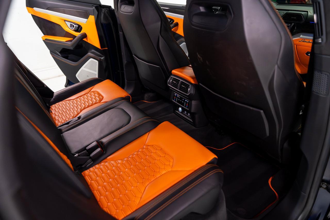 2022 Lamborghini Urus Blu Astraeus Matt paint, Arancio calipers,Ad Personam interior, Bang & Olufsen system & MORE!! Fort Lauderdale FL