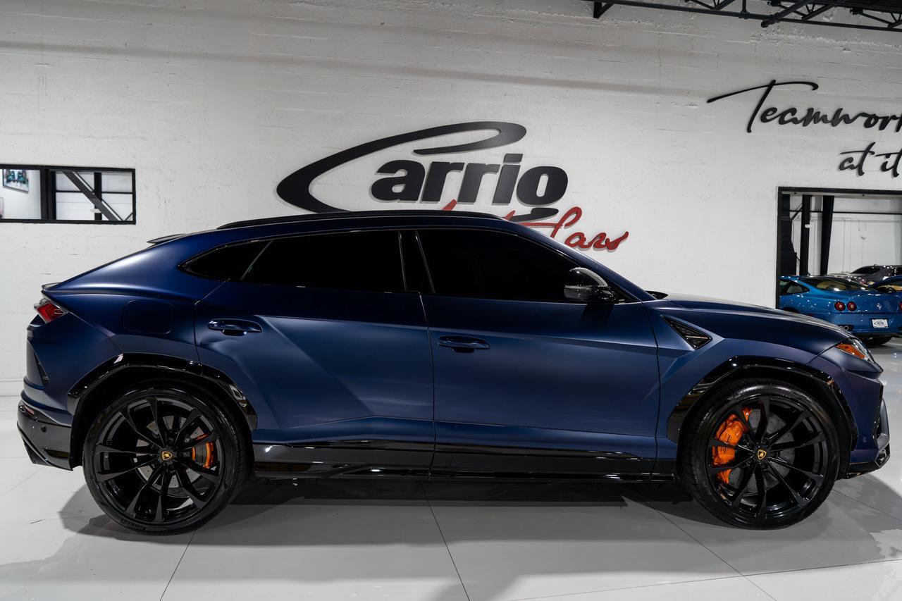 2022 Lamborghini Urus Blu Astraeus Matt paint, Arancio calipers,Ad Personam interior, Bang & Olufsen system & MORE!! Fort Lauderdale FL