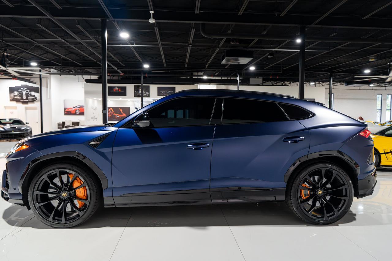 2022 Lamborghini Urus Blu Astraeus Matt paint, Arancio calipers,Ad Personam interior, Bang & Olufsen system & MORE!! Fort Lauderdale FL