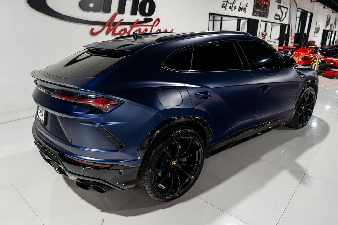 2022 Lamborghini Urus Blu Astraeus Matt paint, Arancio calipers,Ad Personam interior, Bang & Olufsen system & MORE!! Fort Lauderdale FL