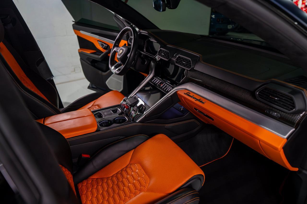 2022 Lamborghini Urus Blu Astraeus Matt paint, Arancio calipers,Ad Personam interior, Bang & Olufsen system & MORE!! Fort Lauderdale FL