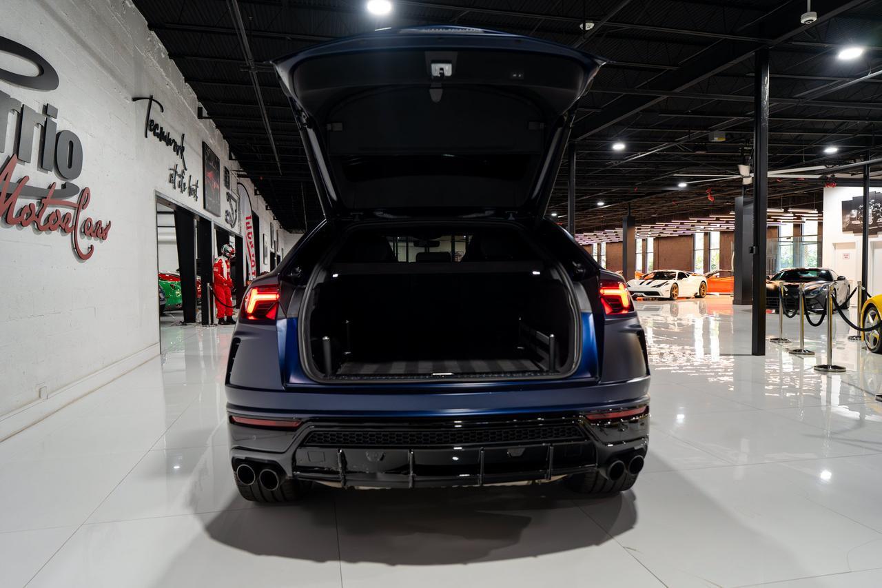 2022 Lamborghini Urus Blu Astraeus Matt paint, Arancio calipers,Ad Personam interior, Bang & Olufsen system & MORE!! Fort Lauderdale FL