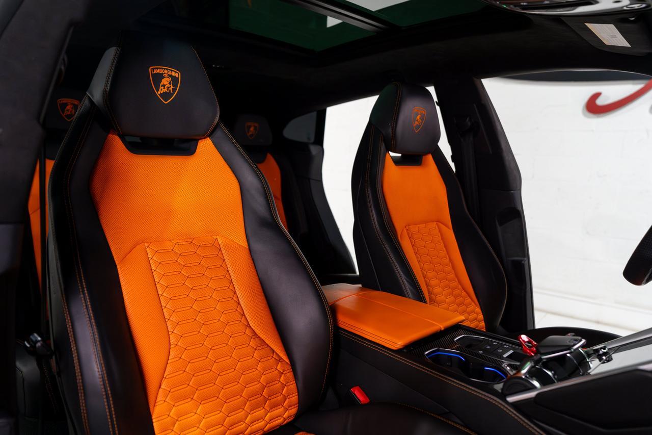 2022 Lamborghini Urus Blu Astraeus Matt paint, Arancio calipers,Ad Personam interior, Bang & Olufsen system & MORE!! Fort Lauderdale FL