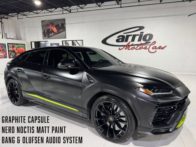 2022 Lamborghini Urus Graphite Capsule, Nero Noctus Matt paint, Bang & Olufsen audio AND MUCH MORE!! Fort Lauderdale FL