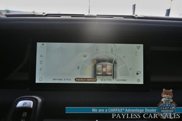 2022 Land Rover Defender 110 STANDARD / AWD / Cold Climate Pkg / Heated Cloth Seats / Heated Steering Wheel / Lane Watch & Blind Spot Alert / Navigation / Apple CarPlay & Android Auto / 360 Camera / Roof Rack / Block Heater / Tow Pkg Anchorage AK