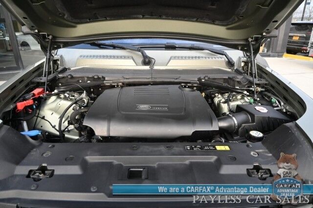 2022 Land Rover Defender 110 STANDARD / AWD / Cold Climate Pkg / Heated Cloth Seats / Heated Steering Wheel / Lane Watch & Blind Spot Alert / Navigation / Apple CarPlay & Android Auto / 360 Camera / Roof Rack / Block Heater / Tow Pkg Anchorage AK