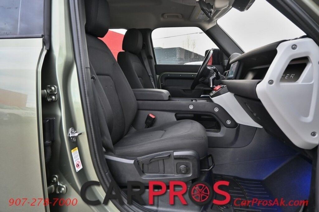 2022 Land Rover Defender 110 Standard - All Wheel Drive - Heated Seats - Snorkel Kit - Expedition Roof Rack - 360 Parking Aid with Rear Camera - Block Heater - BSM - Bluetooth - Navigation - Air Ride Suspension - Tow Package Anchorage AK