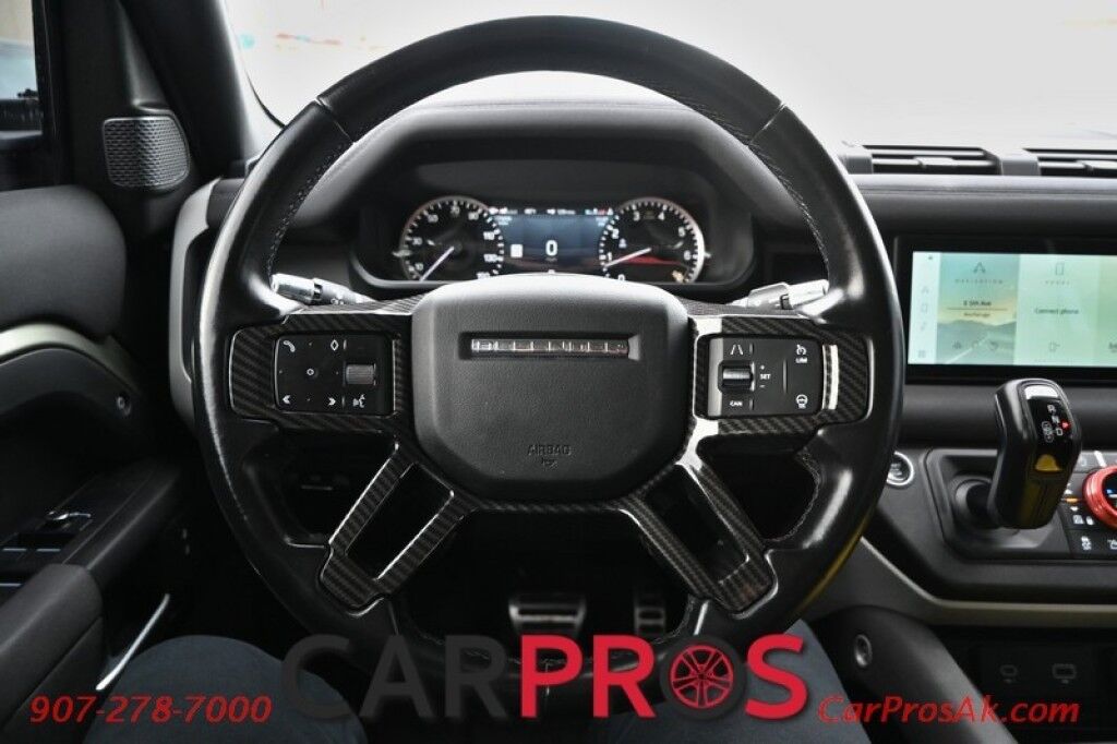 2022 Land Rover Defender 110 Standard - All Wheel Drive - Heated Seats - Snorkel Kit - Expedition Roof Rack - 360 Parking Aid with Rear Camera - Block Heater - BSM - Bluetooth - Navigation - Air Ride Suspension - Tow Package Anchorage AK