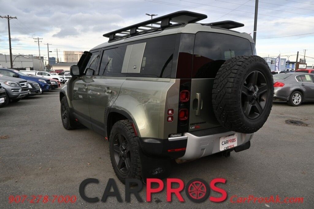 2022 Land Rover Defender 110 Standard - All Wheel Drive - Heated Seats - Snorkel Kit - Expedition Roof Rack - 360 Parking Aid with Rear Camera - Block Heater - BSM - Bluetooth - Navigation - Air Ride Suspension - Tow Package Anchorage AK