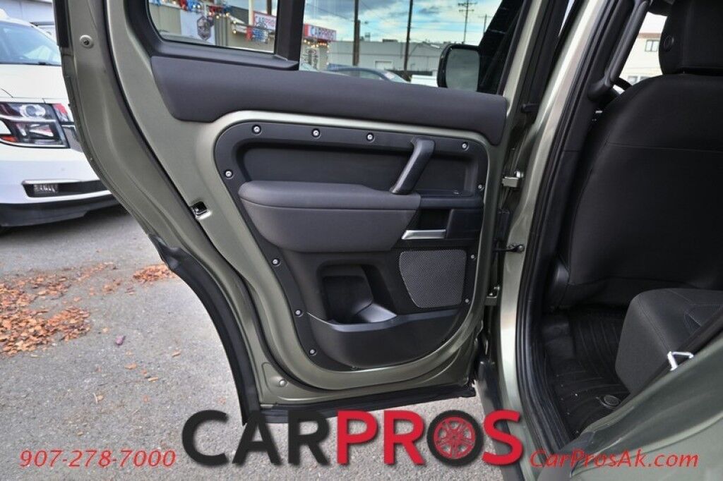 2022 Land Rover Defender 110 Standard - All Wheel Drive - Heated Seats - Snorkel Kit - Expedition Roof Rack - 360 Parking Aid with Rear Camera - Block Heater - BSM - Bluetooth - Navigation - Air Ride Suspension - Tow Package Anchorage AK