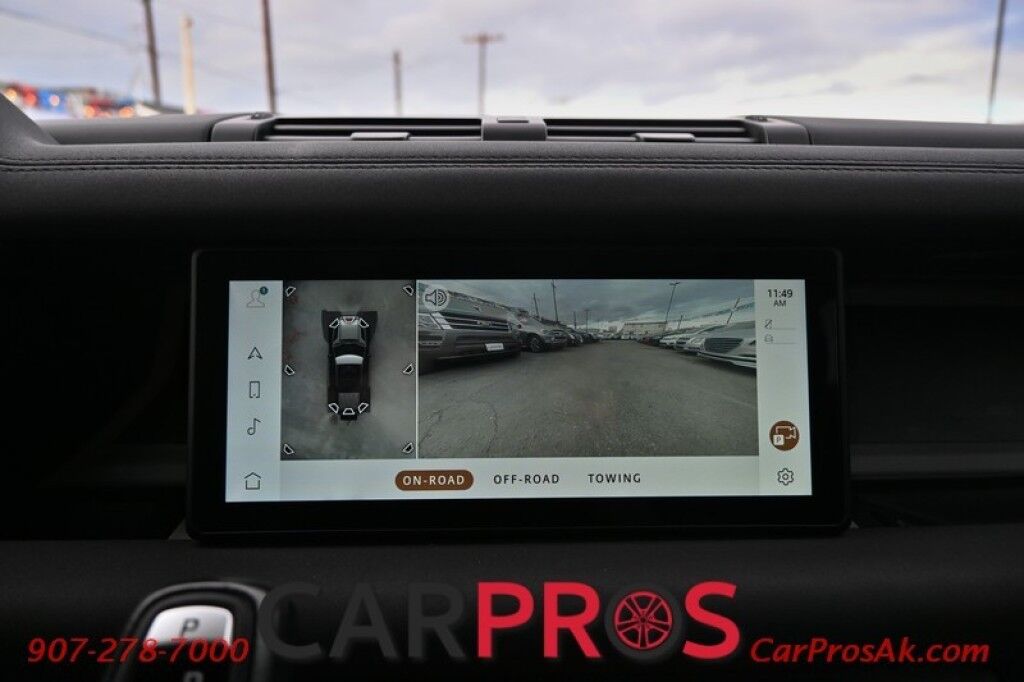 2022 Land Rover Defender 110 Standard - All Wheel Drive - Heated Seats - Snorkel Kit - Expedition Roof Rack - 360 Parking Aid with Rear Camera - Block Heater - BSM - Bluetooth - Navigation - Air Ride Suspension - Tow Package Anchorage AK