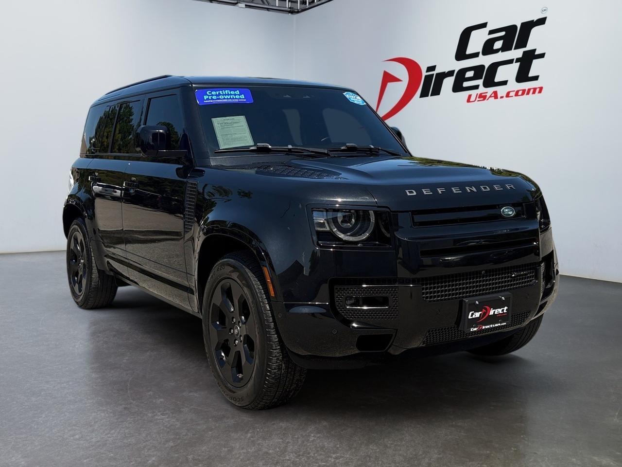 2022 Land Rover Defender X-Dynamic HSE, 360 BACKUP CAMERA & SENSORS, ELECTRIC DEPLOYABLE TOW BAR PANEL, PANORAMIC MOONROOF, SELECT DRIVE MODES, BLIND SPOT, FORWARD COLLISION ALERT, HEATED & A/C SEATS, AUTO START/STOP, CLEAN CARFAX, DEFEND YOUR RIDE! Virginia Beach VA