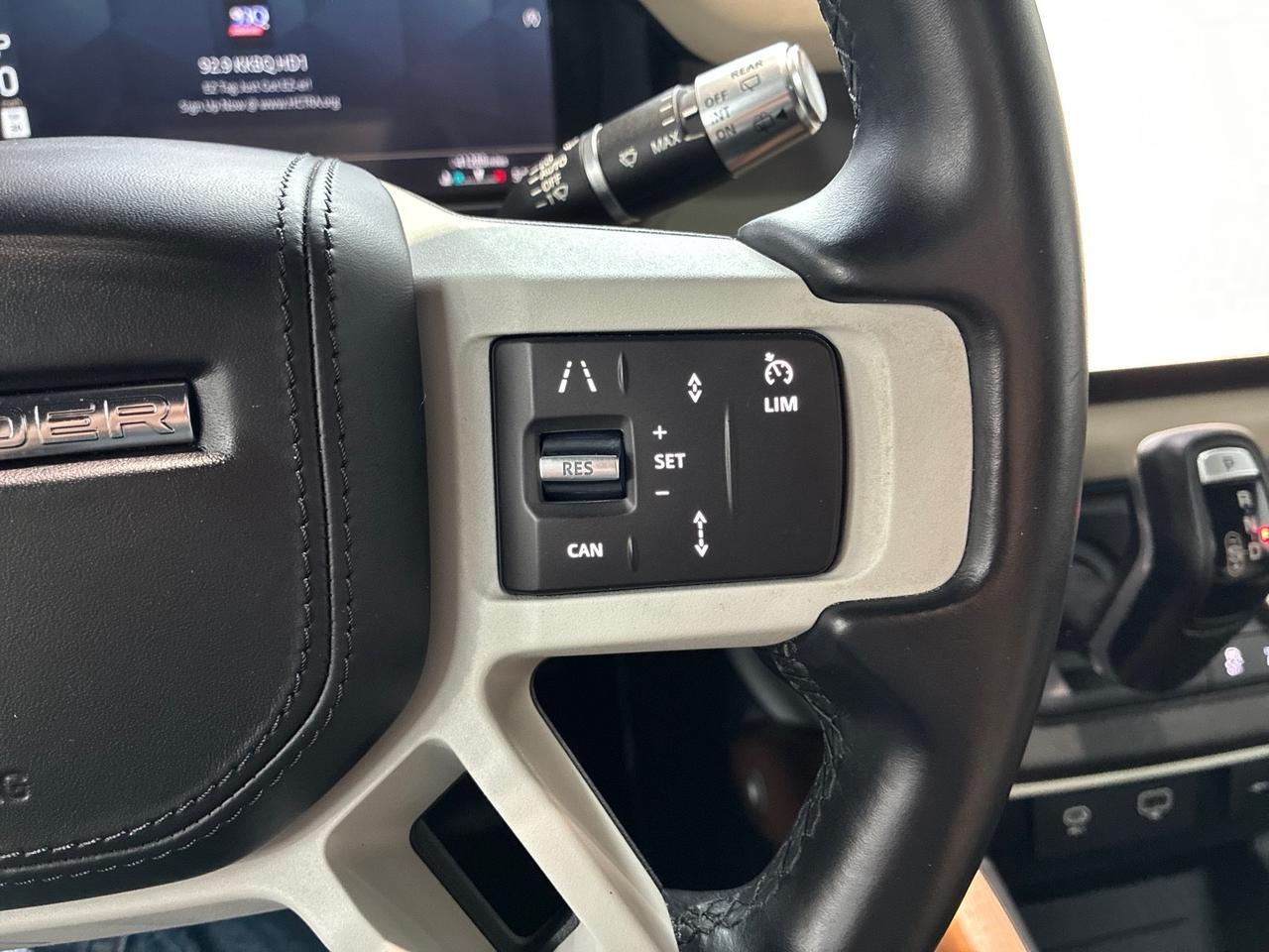 2022 Land Rover Defender X-Dynamic HSE, Satin Wrap, 22in Wheel, Black Contrast Roof, 11.4in Screen Houston TX