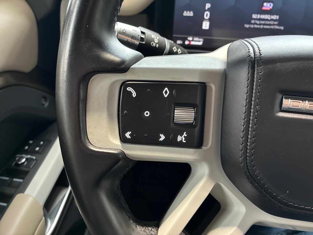 2022 Land Rover Defender X-Dynamic HSE, Satin Wrap, 22in Wheel, Black Contrast Roof, 11.4in Screen Houston TX