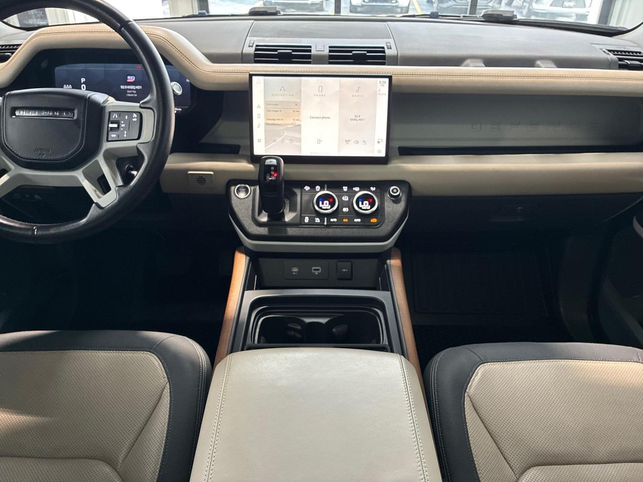 2022 Land Rover Defender X-Dynamic HSE, Satin Wrap, 22in Wheel, Black Contrast Roof, 11.4in Screen Houston TX