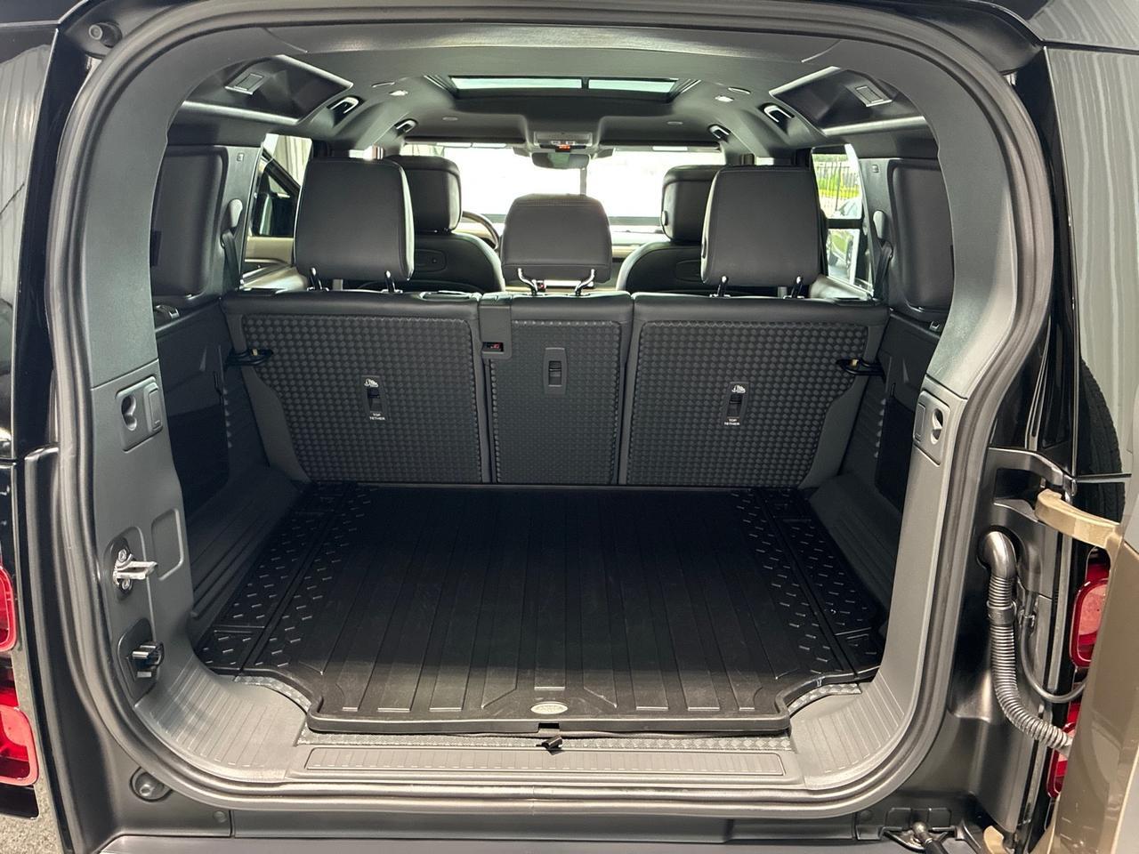 2022 Land Rover Defender X-Dynamic HSE, Satin Wrap, 22in Wheel, Black Contrast Roof, 11.4in Screen Houston TX