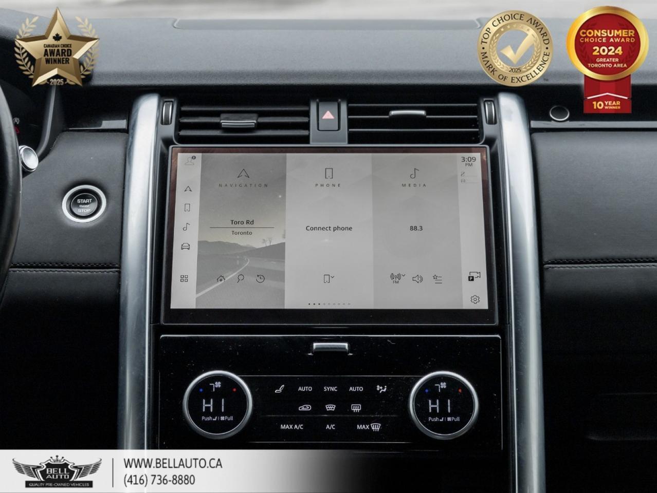 2022 Land Rover Discovery S, 7-PASS, NAVI, MOONROOF, BACKUPCAM, B.SPOT, 3RDROWSEATING, MERIDIANSOUND, SENSORS, TPMS, NOACCIDENT Toronto ON