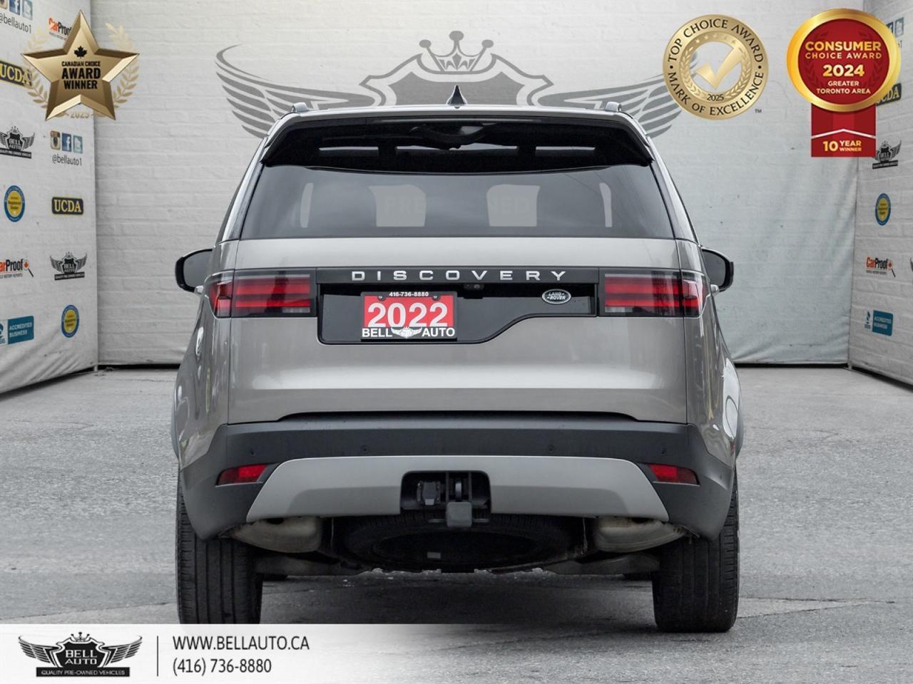 2022 Land Rover Discovery S, 7-PASS, NAVI, MOONROOF, BACKUPCAM, B.SPOT, 3RDROWSEATING, MERIDIANSOUND, SENSORS, TPMS, NOACCIDENT Toronto ON
