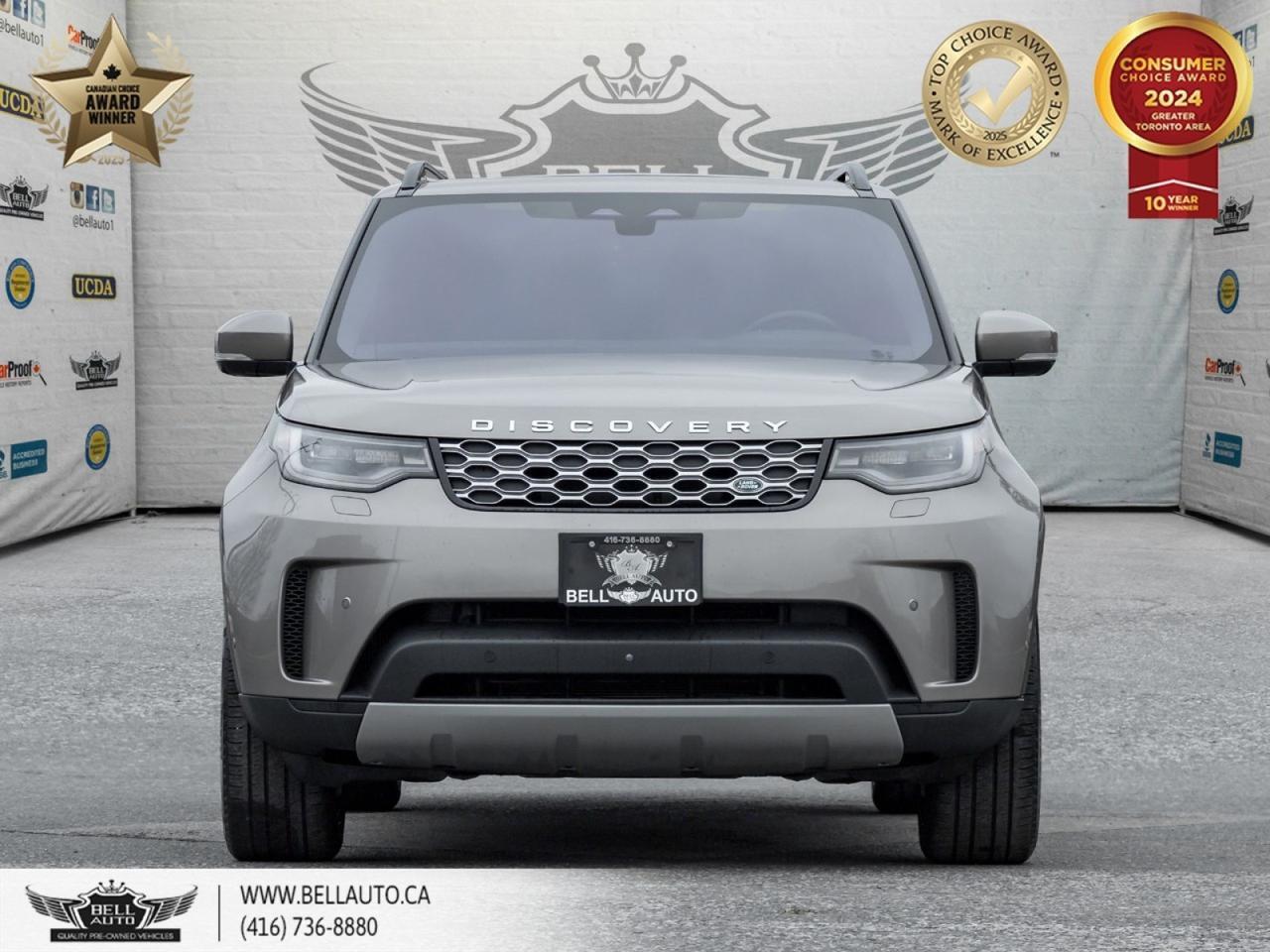 2022 Land Rover Discovery S, 7-PASS, NAVI, MOONROOF, BACKUPCAM, B.SPOT, 3RDROWSEATING, MERIDIANSOUND, SENSORS, TPMS, NOACCIDENT Toronto ON