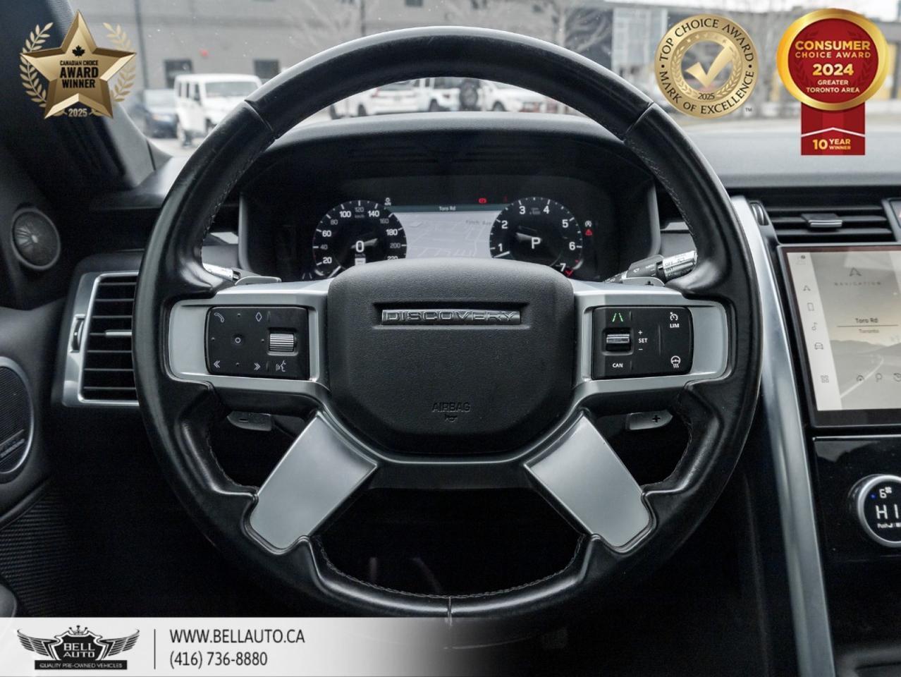 2022 Land Rover Discovery S, 7-PASS, NAVI, MOONROOF, BACKUPCAM, B.SPOT, 3RDROWSEATING, MERIDIANSOUND, SENSORS, TPMS, NOACCIDENT Toronto ON