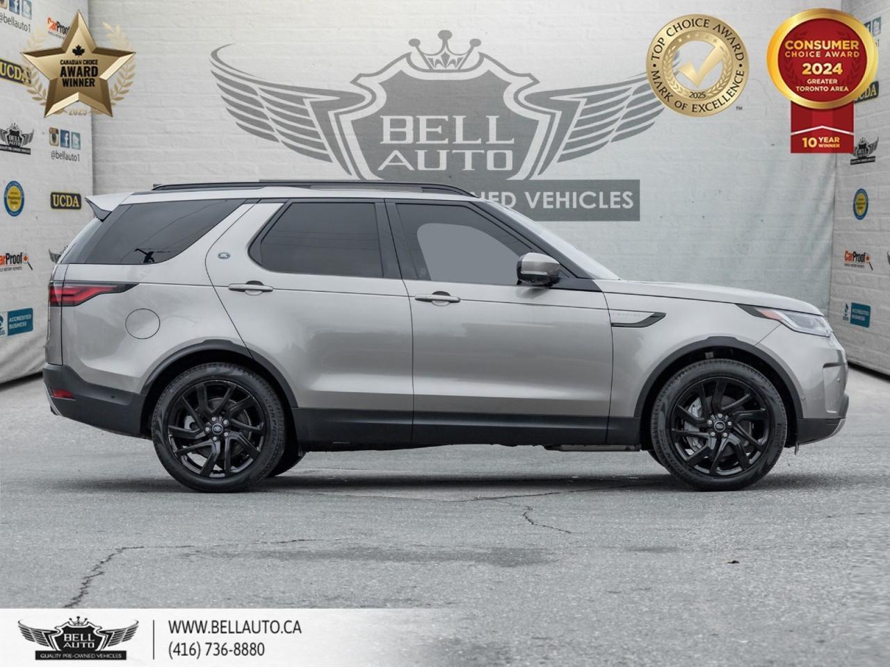 2022 Land Rover Discovery S, 7-PASS, NAVI, MOONROOF, BACKUPCAM, B.SPOT, 3RDROWSEATING, MERIDIANSOUND, SENSORS, TPMS, NOACCIDENT Toronto ON