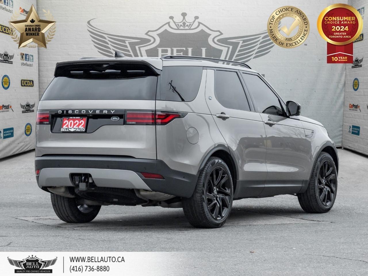 2022 Land Rover Discovery S, 7-PASS, NAVI, MOONROOF, BACKUPCAM, B.SPOT, 3RDROWSEATING, MERIDIANSOUND, SENSORS, TPMS, NOACCIDENT Toronto ON
