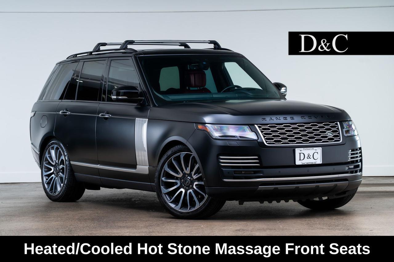 2022 Land Rover Range Rover Autobiography Heated/Cooled Hot Stone Massage Front Seats