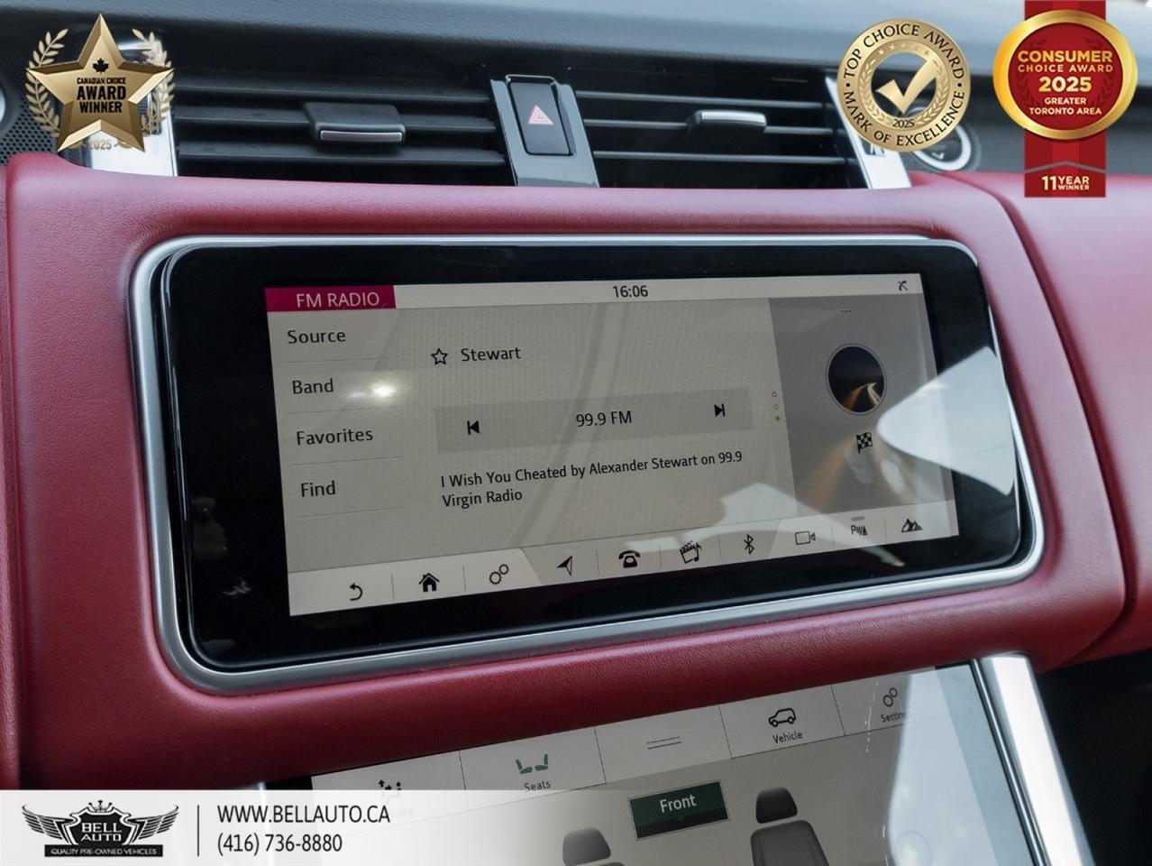 2022 Land Rover Range Rover Sport HST | NAVI | B.CAM | PANO | REDLTHR | MERIDIAN | NOACCIDENT Toronto ON