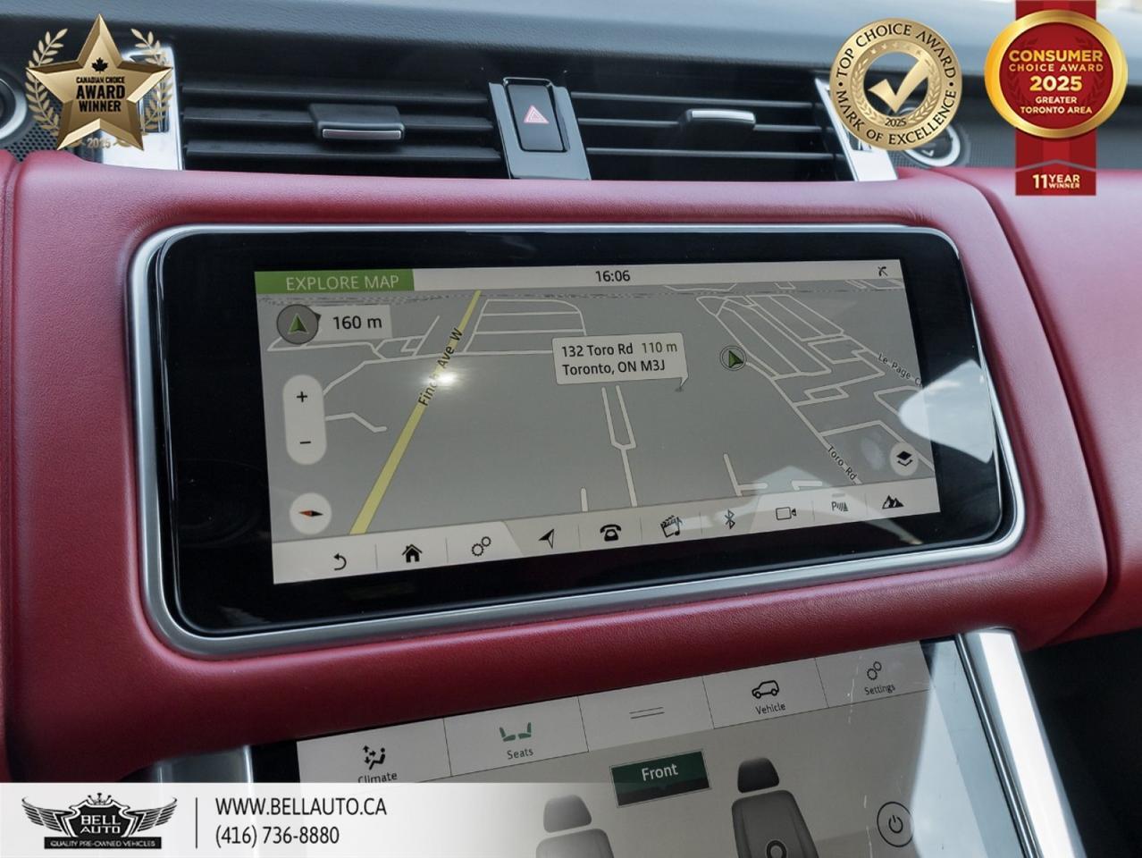 2022 Land Rover Range Rover Sport HST | NAVI | B.CAM | PANO | REDLTHR | MERIDIAN | NOACCIDENT Toronto ON