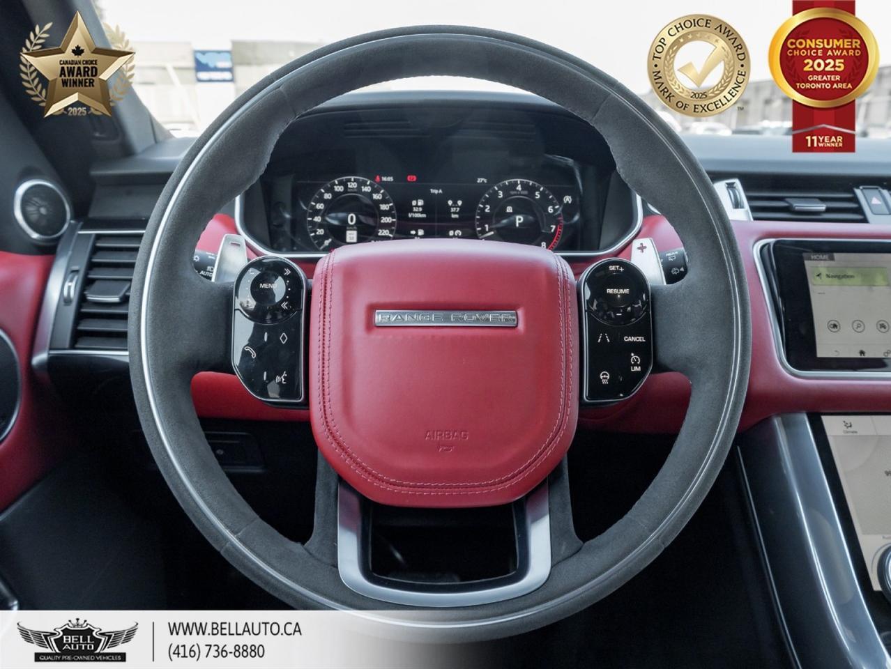 2022 Land Rover Range Rover Sport HST | NAVI | B.CAM | PANO | REDLTHR | MERIDIAN | NOACCIDENT Toronto ON