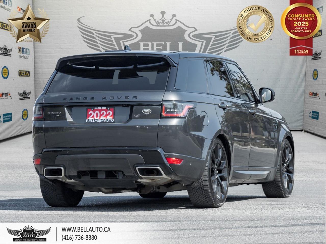 2022 Land Rover Range Rover Sport HST | NAVI | B.CAM | PANO | REDLTHR | MERIDIAN | NOACCIDENT Toronto ON